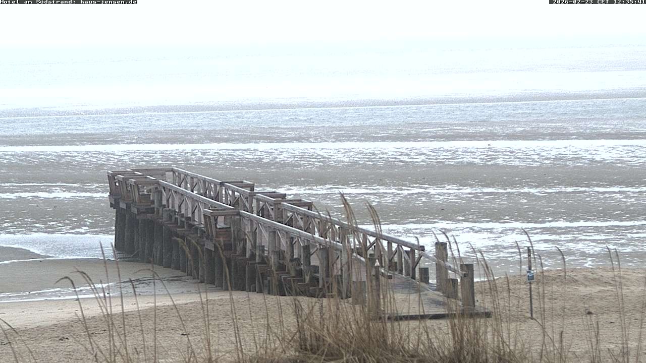 Archiv Foto Webcam Föhr: Wyk Südstrand