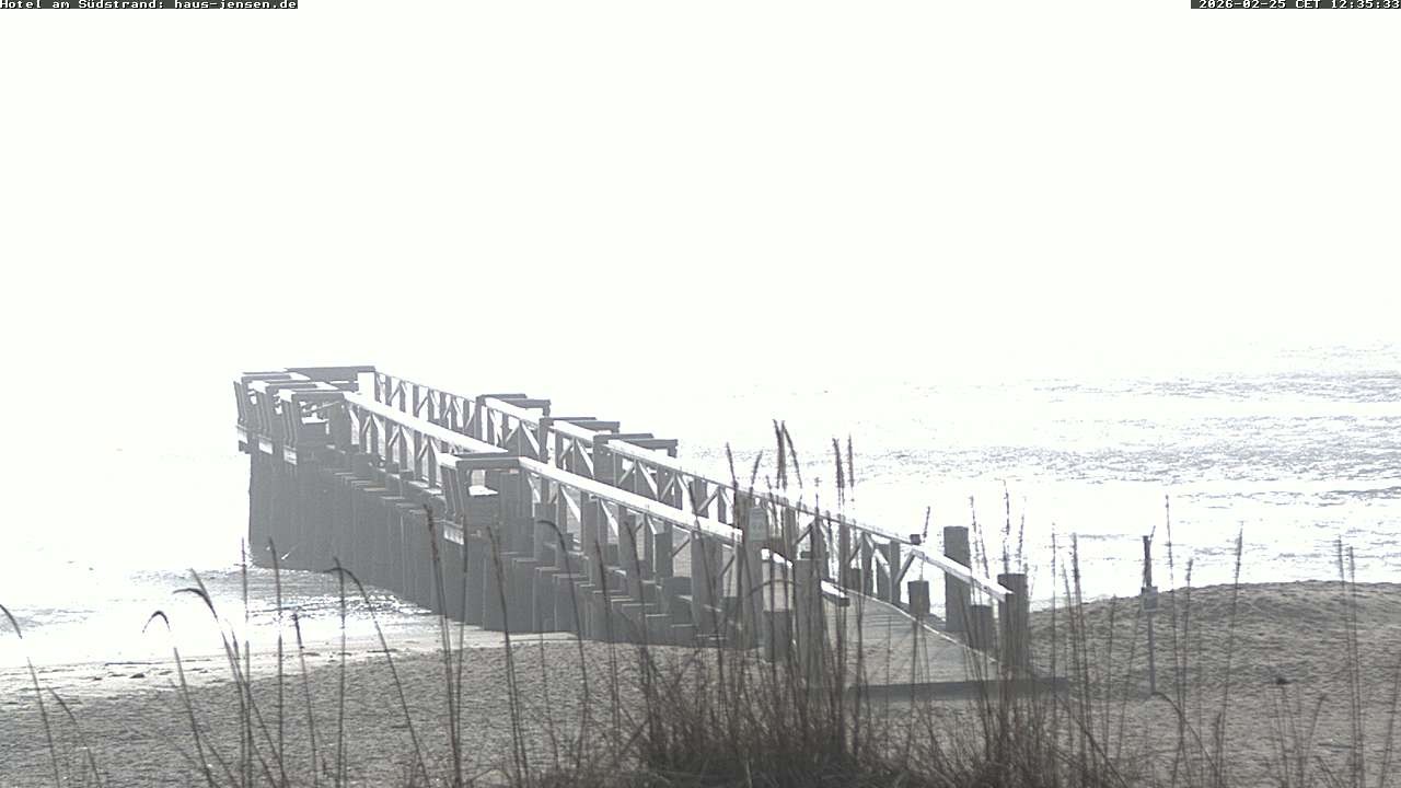 Archiv Foto Webcam Föhr: Wyk Südstrand