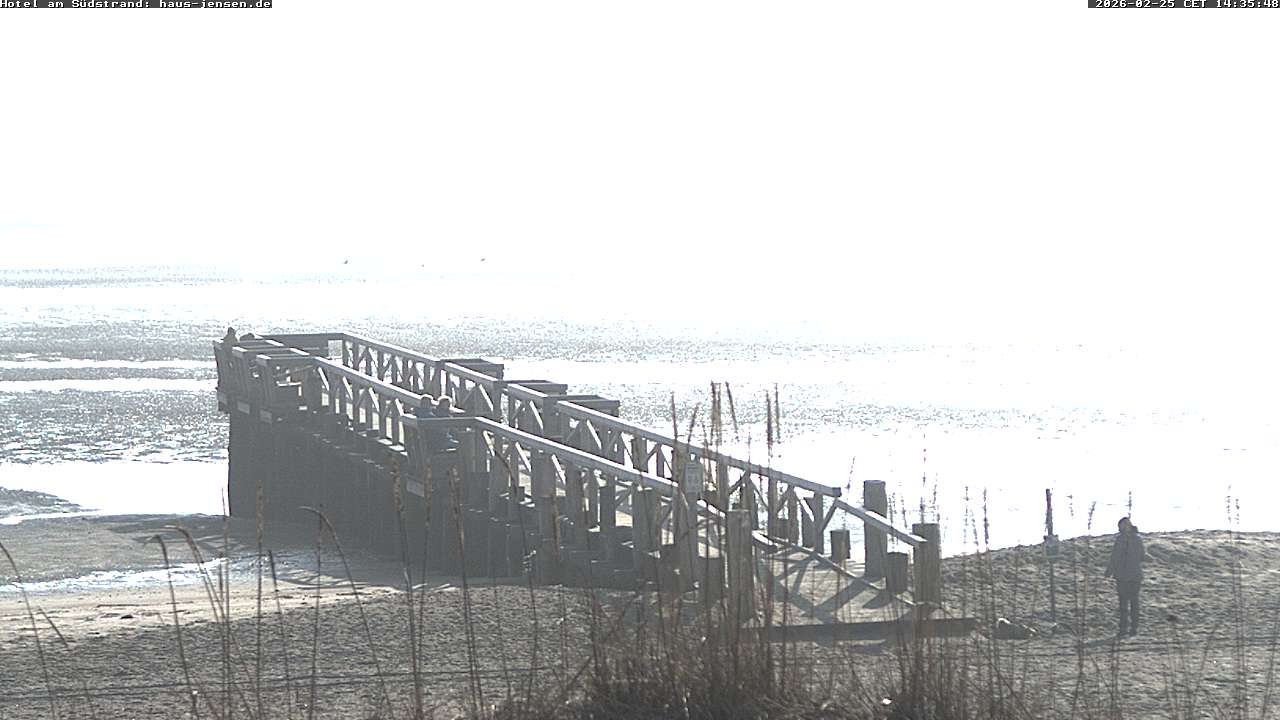 Archiv Foto Webcam Föhr: Wyk Südstrand