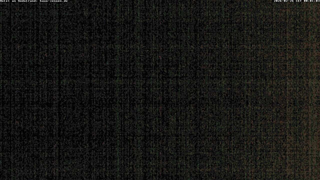 Archived image Webcam Föhr - Hotel Jensen