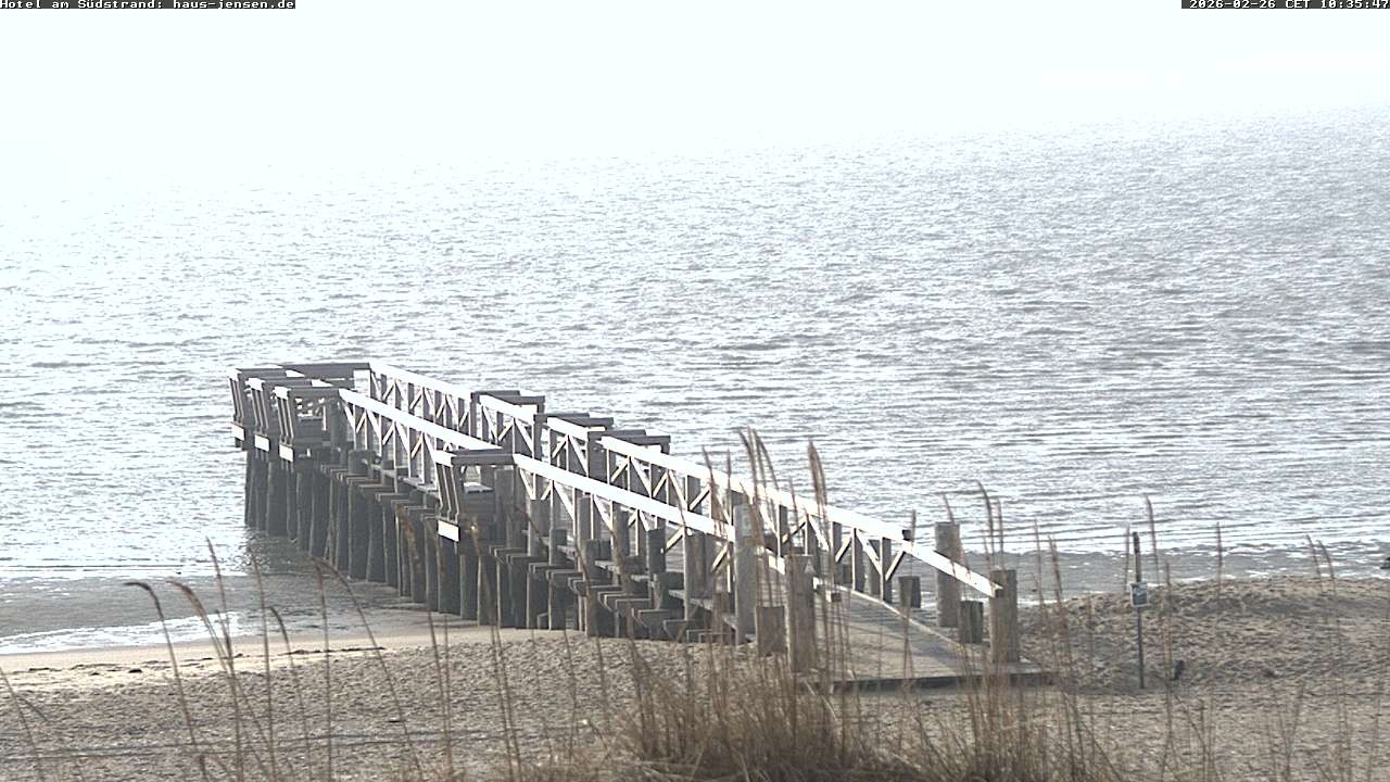 Archived image Webcam Föhr - Hotel Jensen