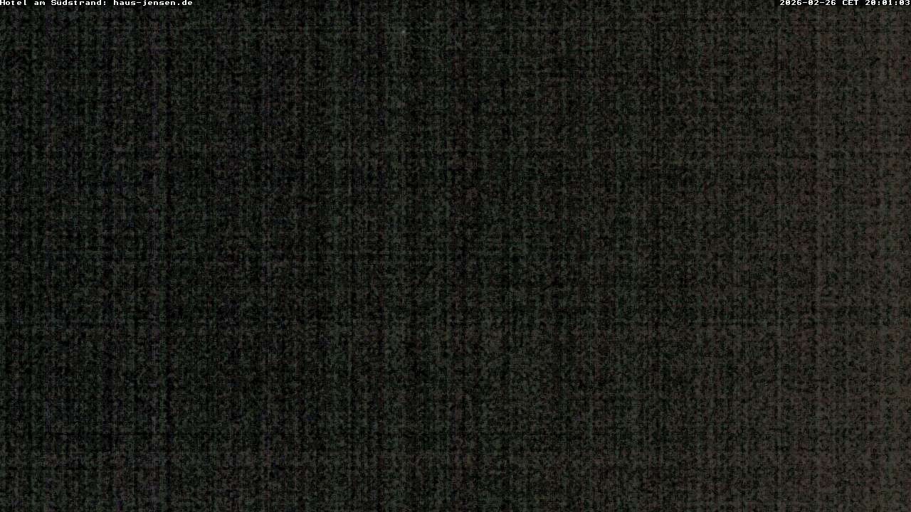 Archived image Webcam Föhr - Hotel Jensen