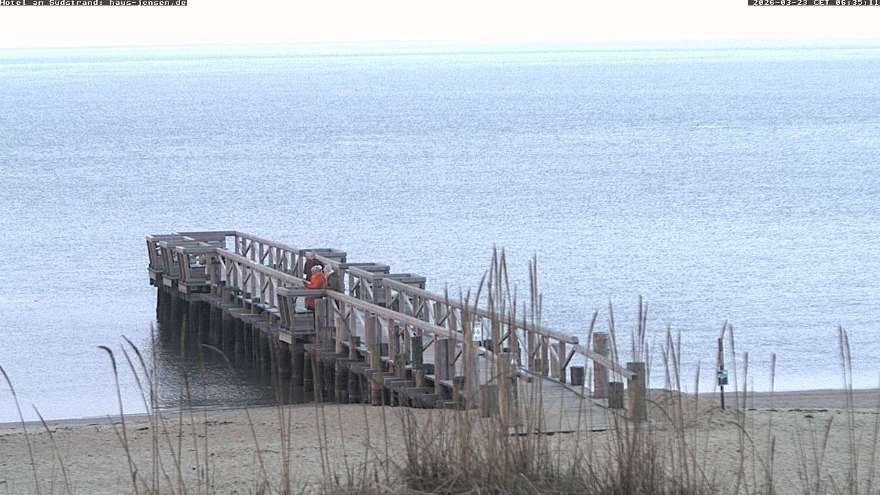 Archiv Foto Webcam Föhr: Wyk Südstrand