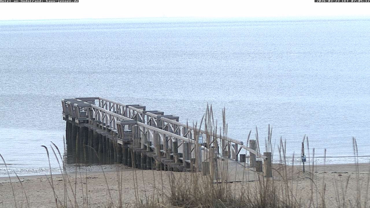 Archiv Foto Webcam Föhr: Wyk Südstrand