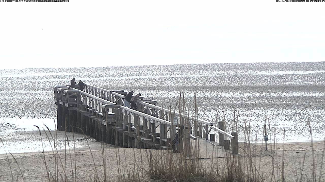 Archiv Foto Webcam Föhr: Wyk Südstrand