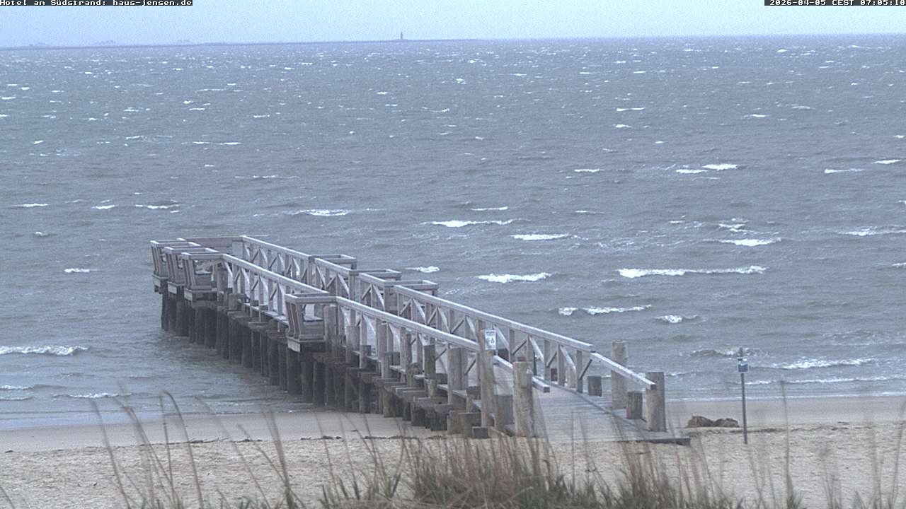 Archiv Foto Webcam Föhr: Wyk Südstrand