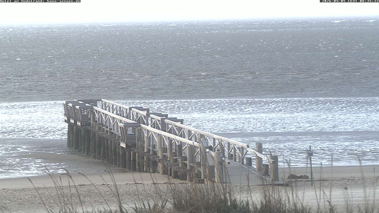Archiv Foto Webcam Föhr: Wyk Südstrand