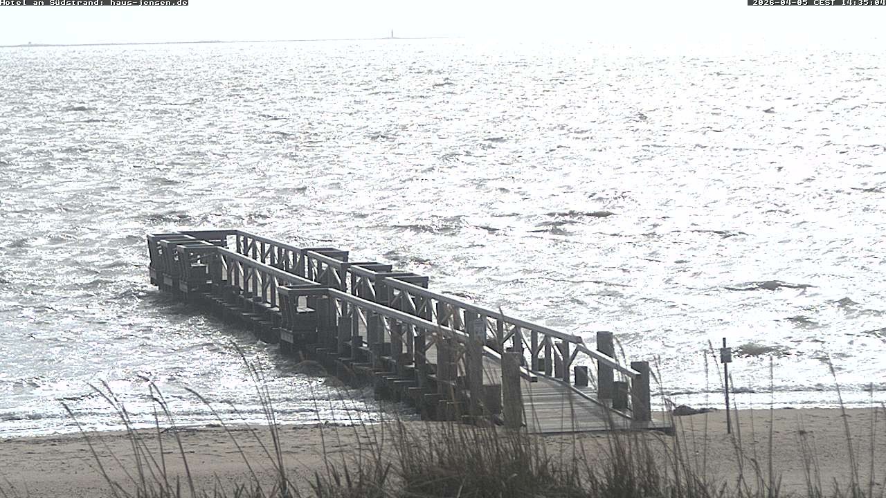 Archiv Foto Webcam Föhr: Wyk Südstrand