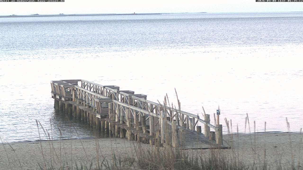 Archiv Foto Webcam Föhr: Wyk Südstrand