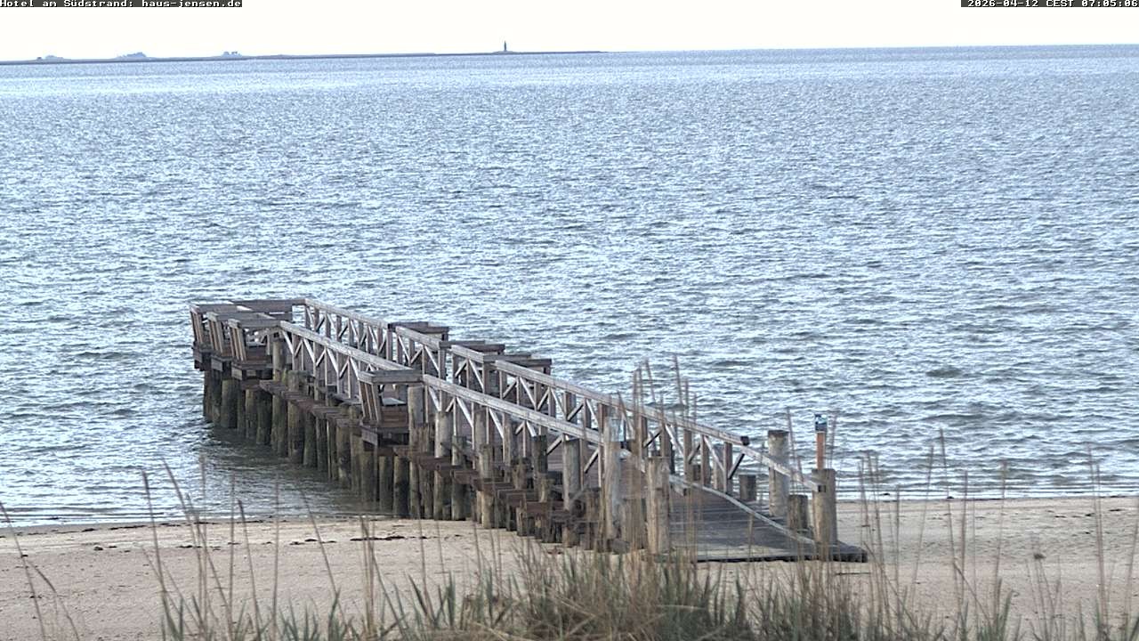 Archiv Foto Webcam Föhr: Wyk Südstrand