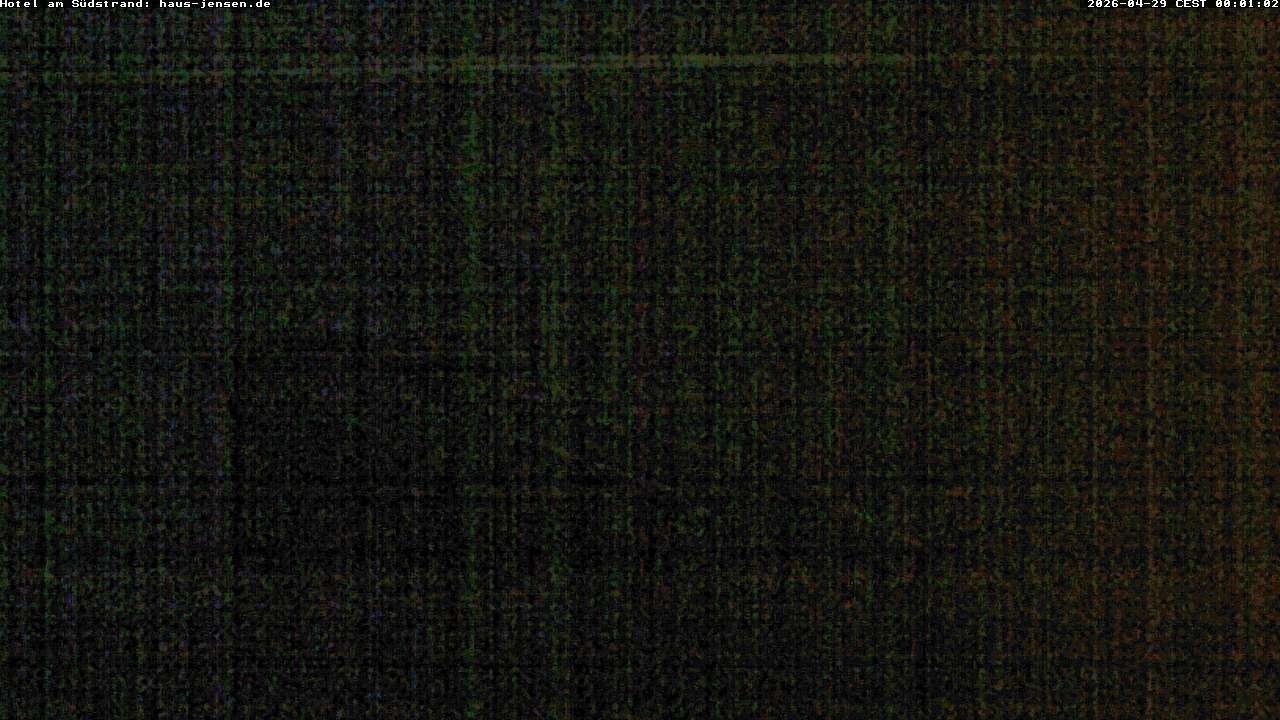 Archived image Webcam Föhr - Hotel Jensen