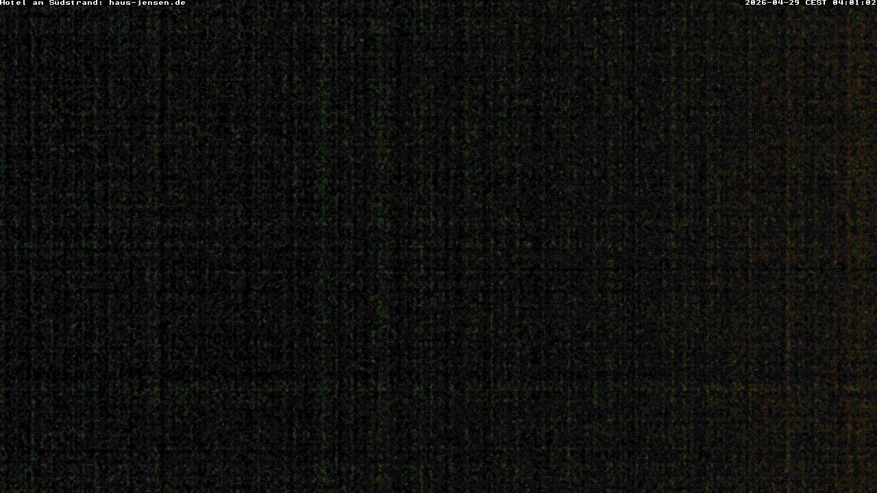 Archived image Webcam Föhr - Hotel Jensen