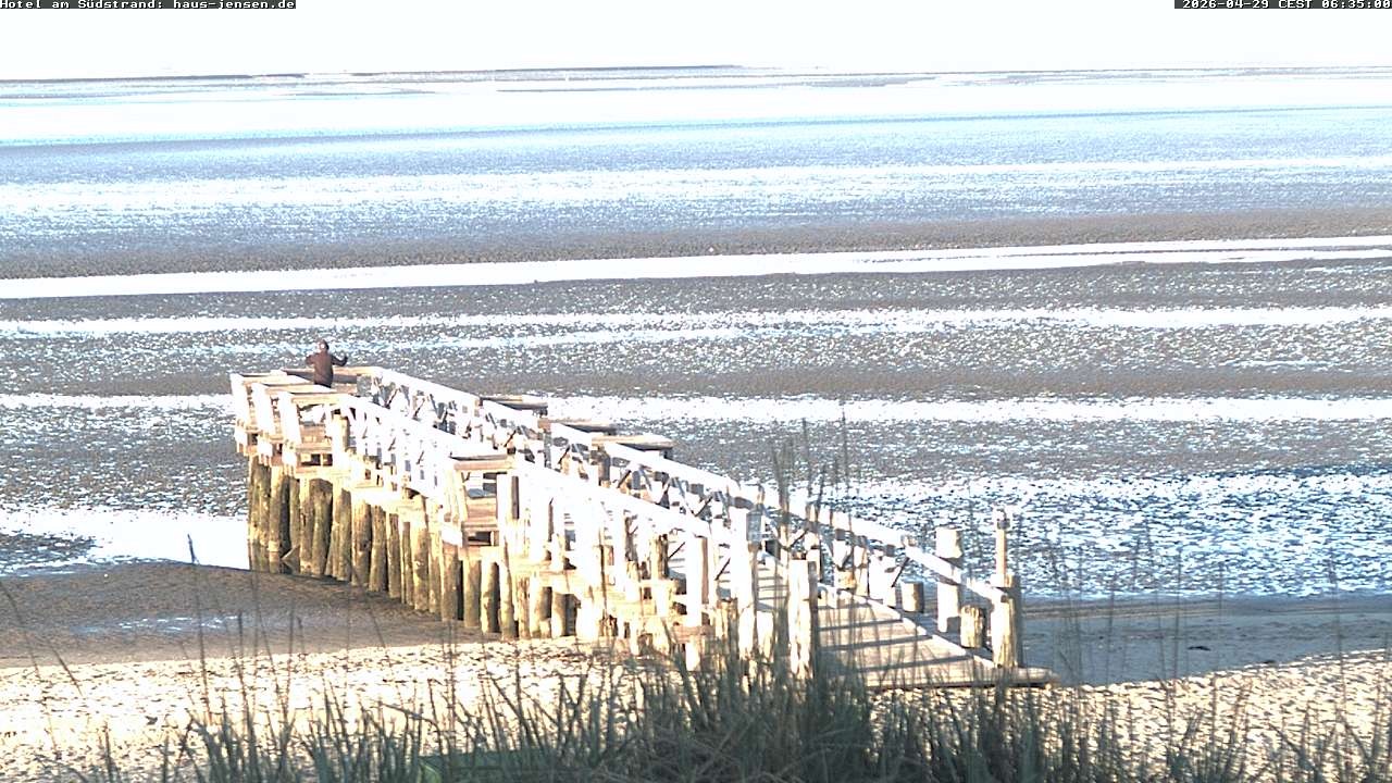 Archived image Webcam Föhr - Hotel Jensen