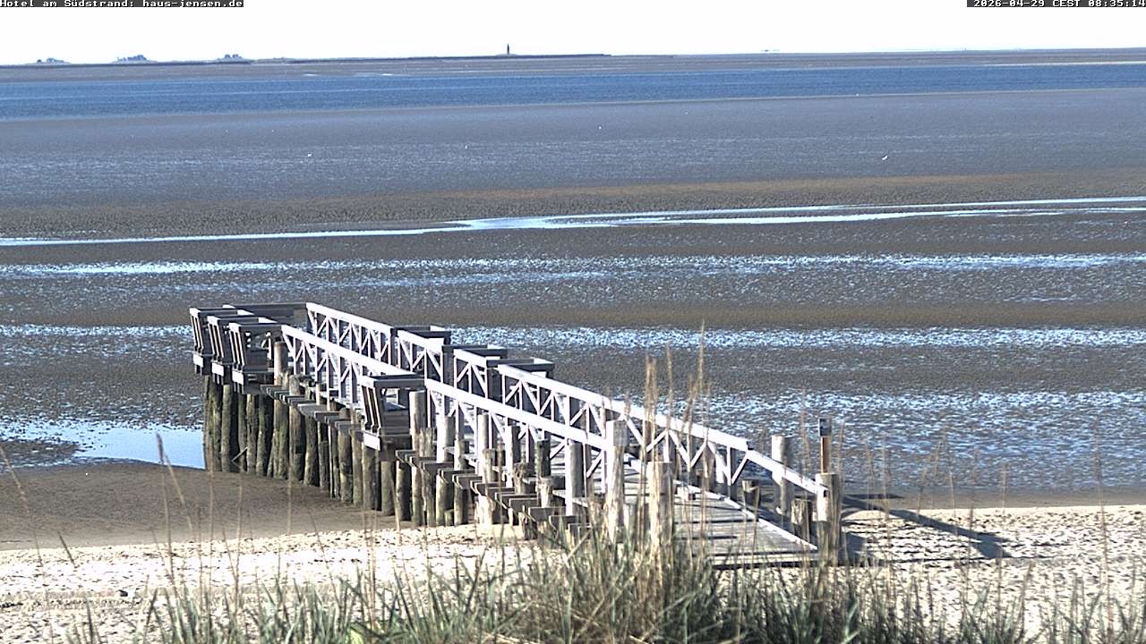 Archived image Webcam Föhr - Hotel Jensen