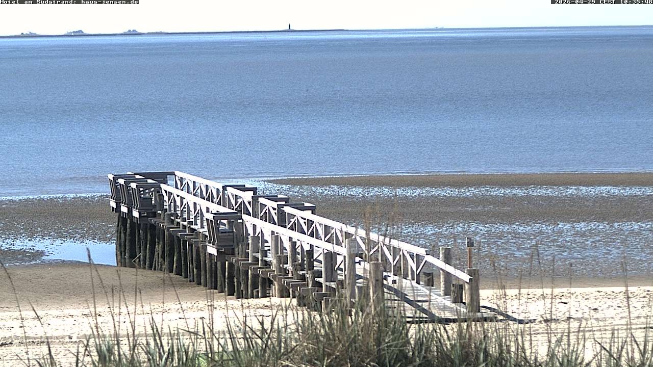 Archived image Webcam Föhr - Hotel Jensen