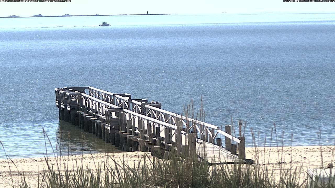 Archiv Foto Webcam Föhr: Wyk Südstrand