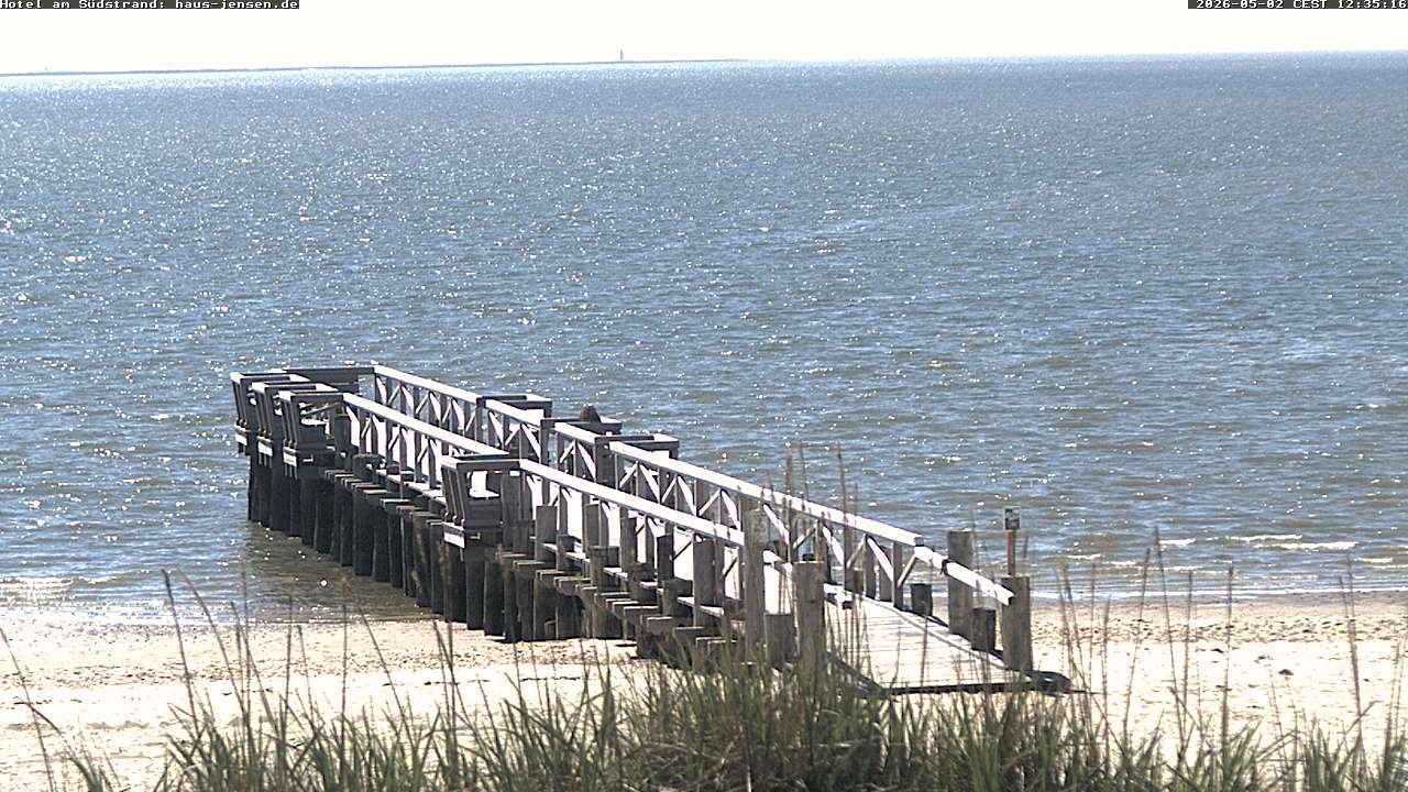 Archiv Foto Webcam Föhr: Wyk Südstrand