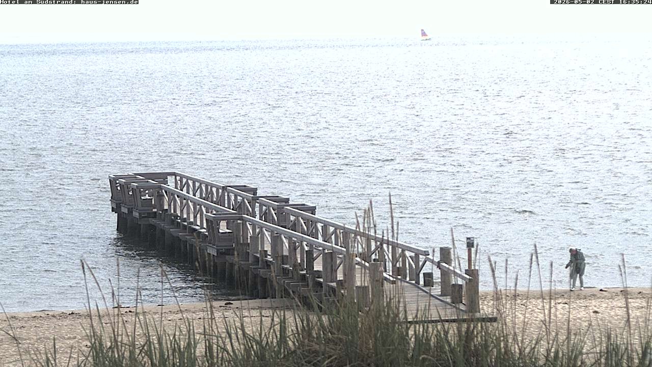 Archiv Foto Webcam Föhr: Wyk Südstrand