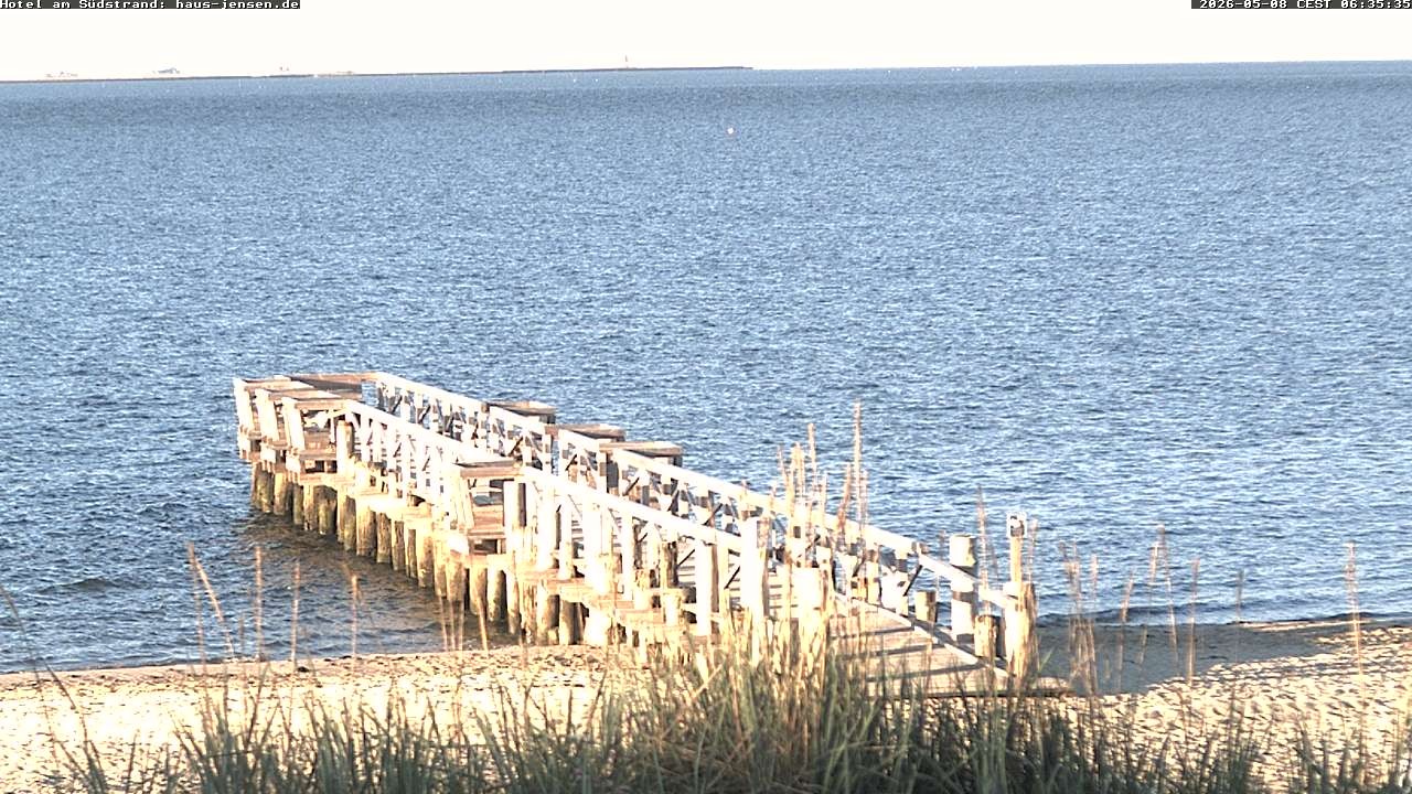 Archiv Foto Webcam Föhr: Wyk Südstrand