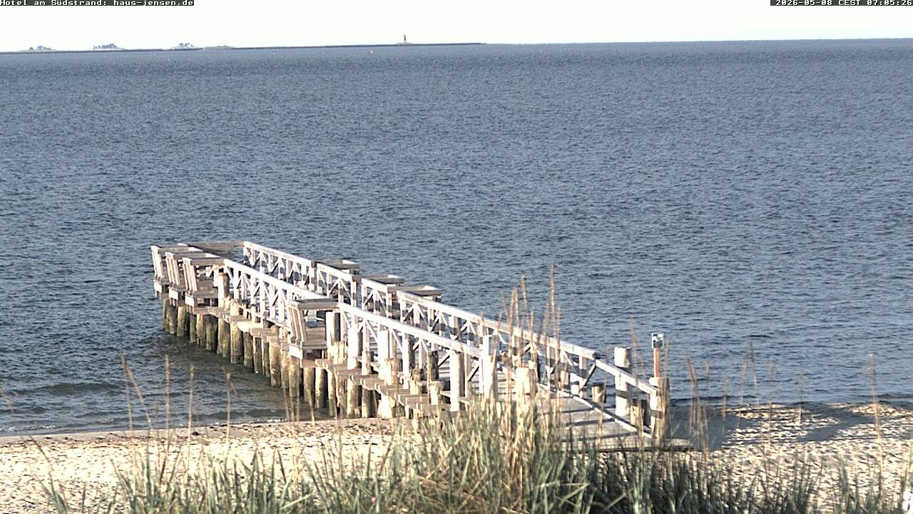 Archiv Foto Webcam Föhr: Wyk Südstrand
