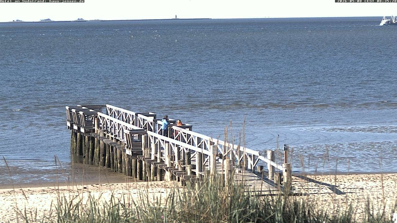 Archiv Foto Webcam Föhr: Wyk Südstrand