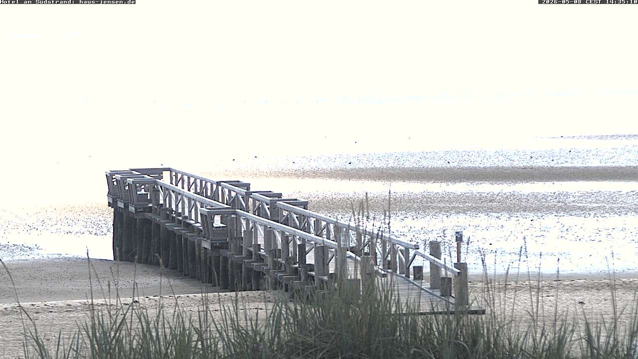 Archiv Foto Webcam Föhr: Wyk Südstrand