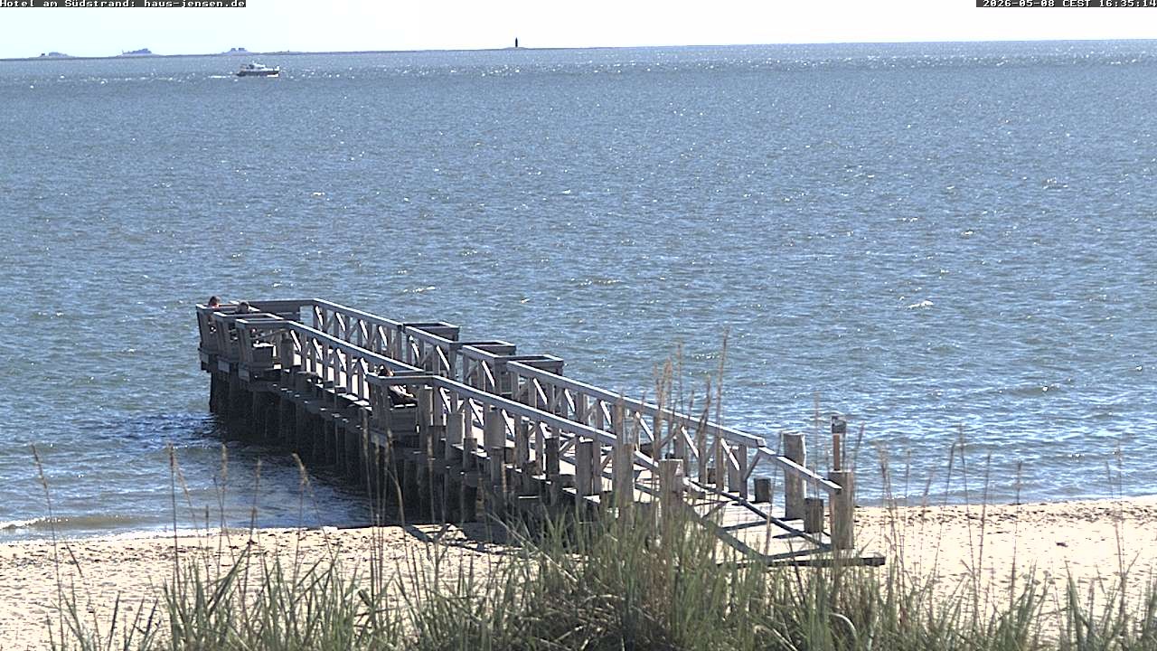 Archiv Foto Webcam Föhr: Wyk Südstrand