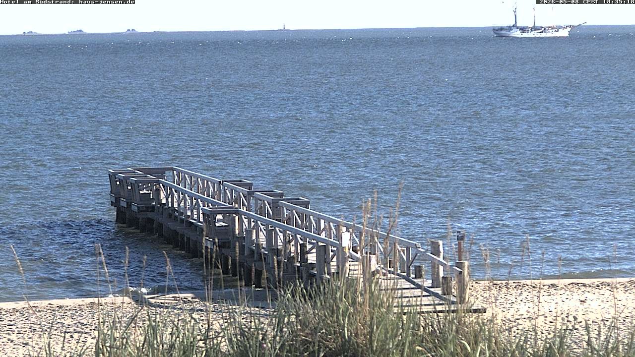Archived image Webcam Föhr - Hotel Jensen