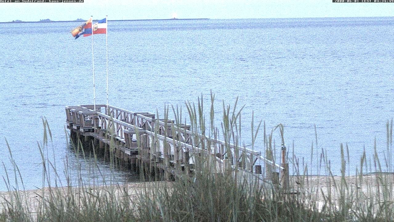 Archived image Webcam Föhr - Hotel Jensen