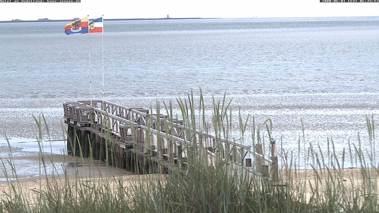 Archived image Webcam Föhr - Hotel Jensen