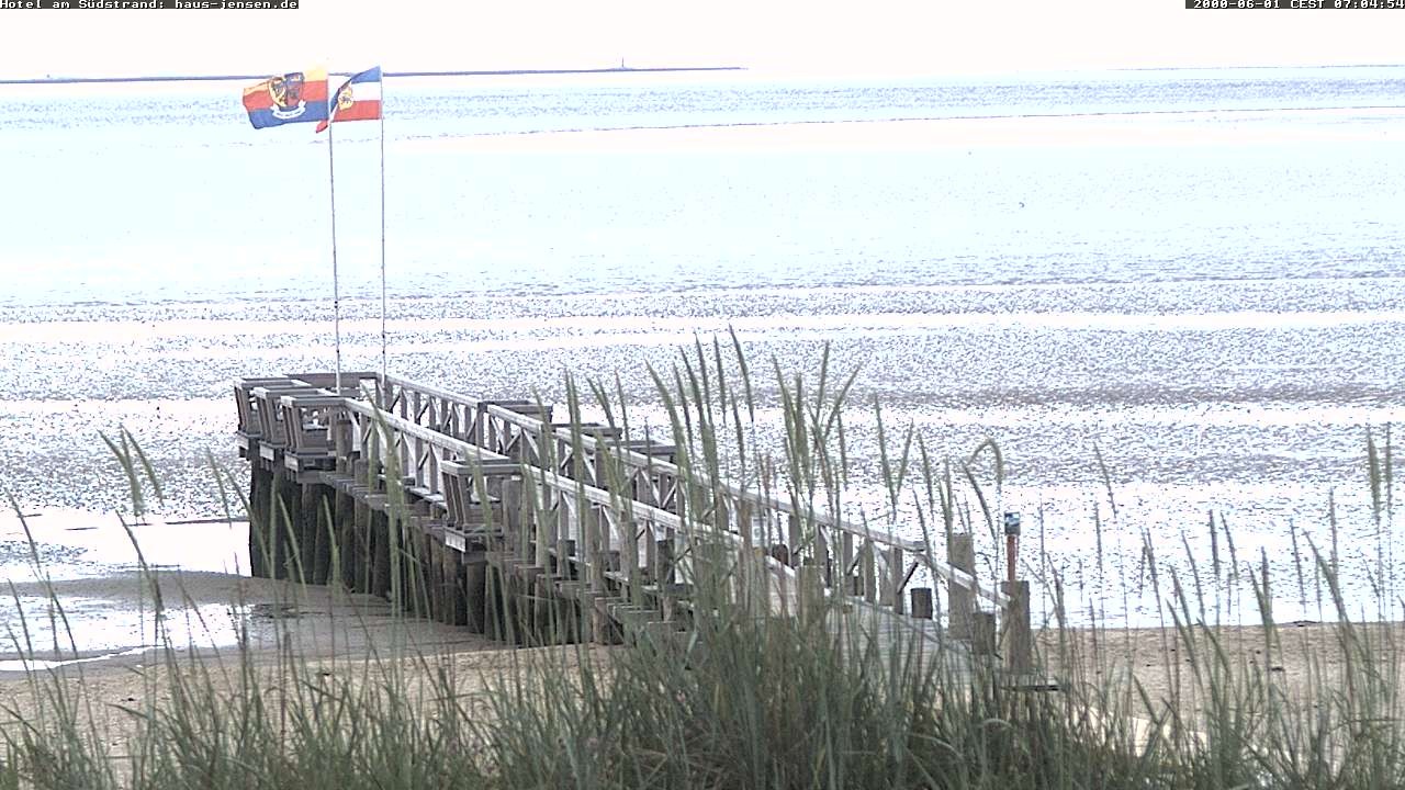 Archived image Webcam Föhr - Hotel Jensen