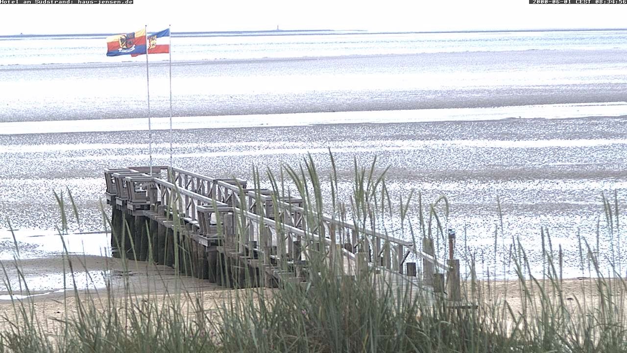 Archived image Webcam Föhr - Hotel Jensen