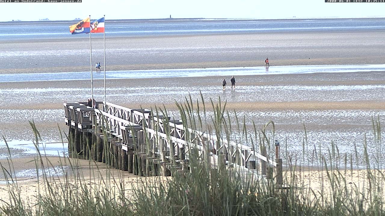 Archived image Webcam Föhr - Hotel Jensen