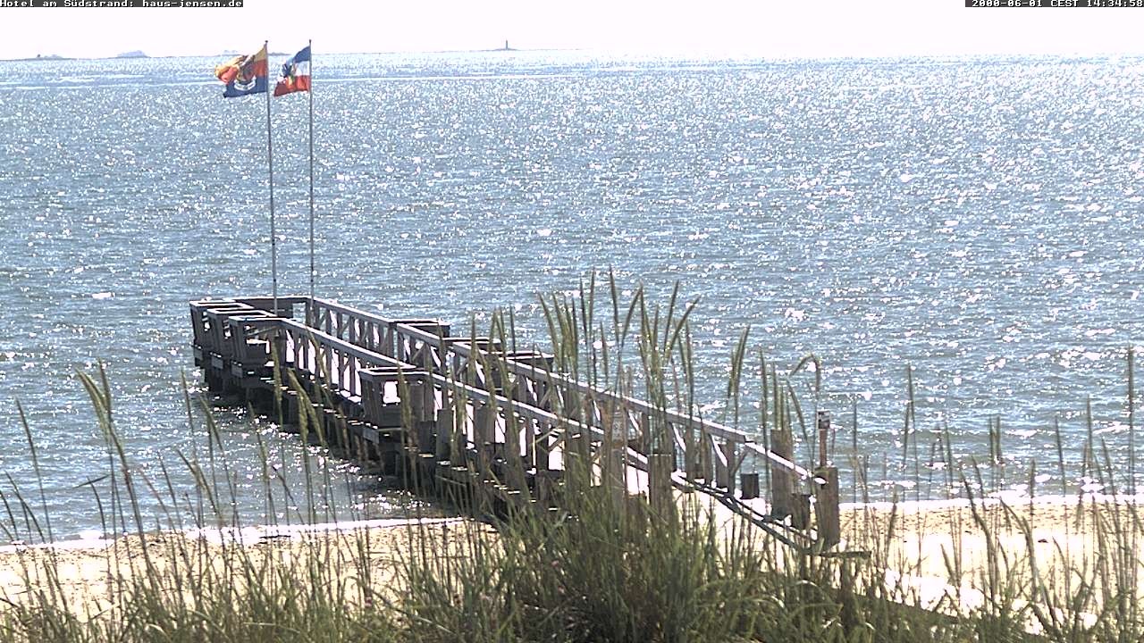 Archived image Webcam Föhr - Hotel Jensen