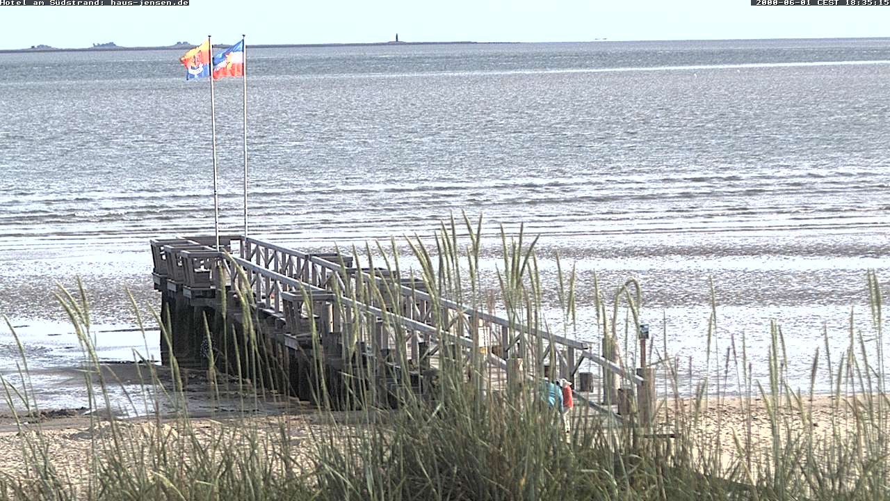 Archived image Webcam Föhr - Hotel Jensen