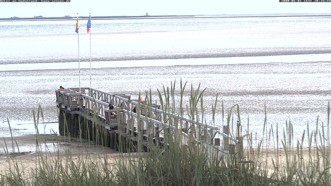Archived image Webcam Föhr - Hotel Jensen