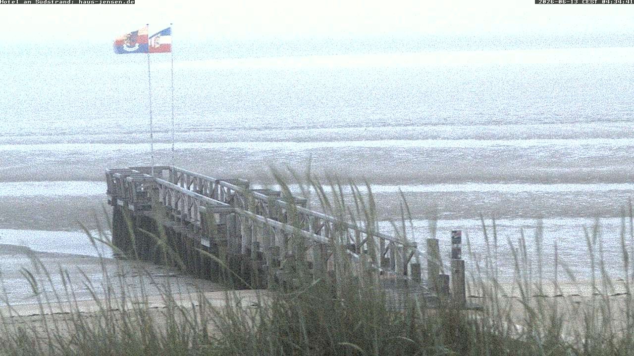 Archiv Foto Webcam Föhr: Wyk Südstrand