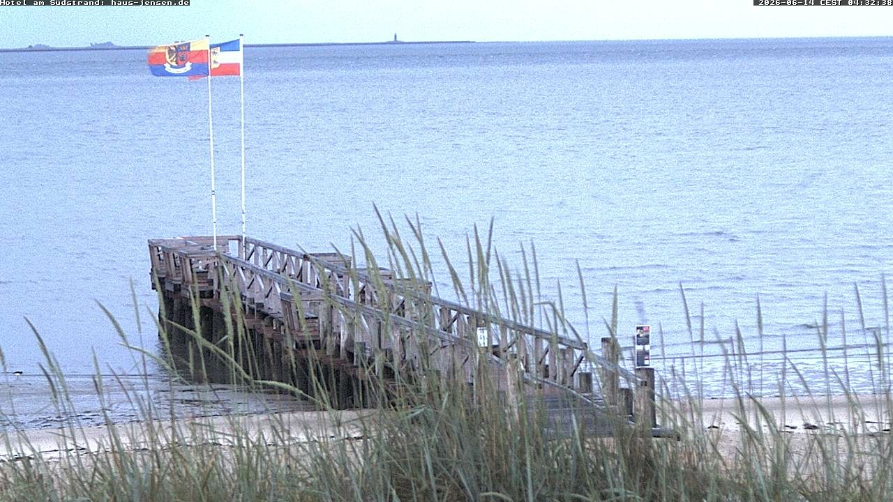Archiv Foto Webcam Föhr: Wyk Südstrand