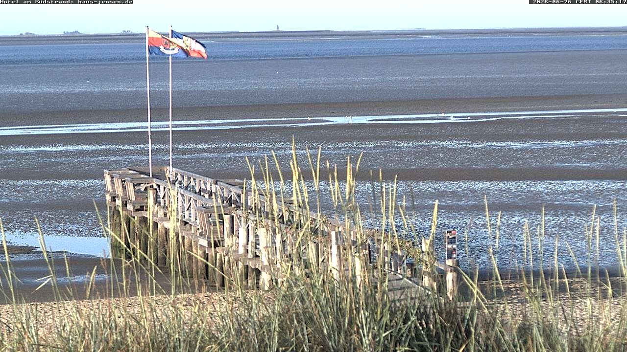 Archiv Foto Webcam Föhr: Wyk Südstrand