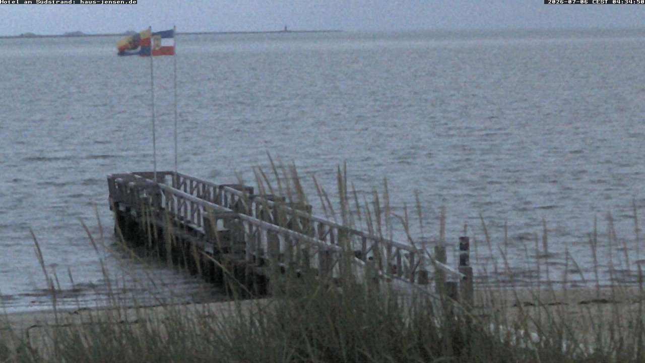 Archiv Foto Webcam Föhr: Wyk Südstrand
