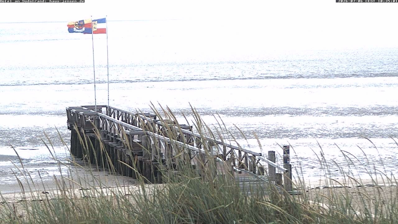 Archiv Foto Webcam Föhr: Wyk Südstrand