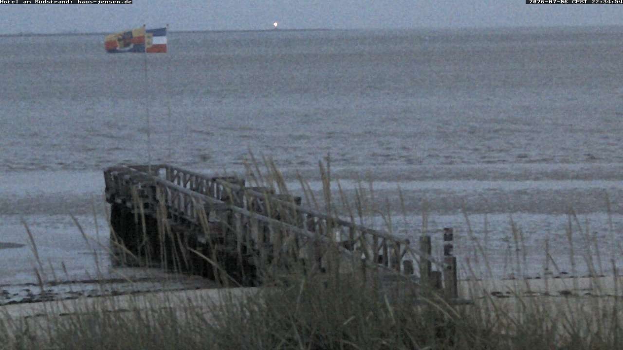 Archiv Foto Webcam Föhr: Wyk Südstrand