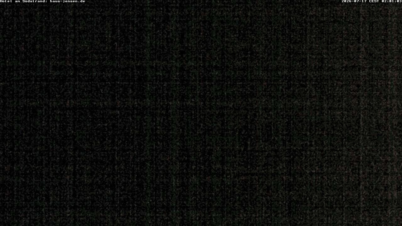 Archived image Webcam Föhr - Hotel Jensen