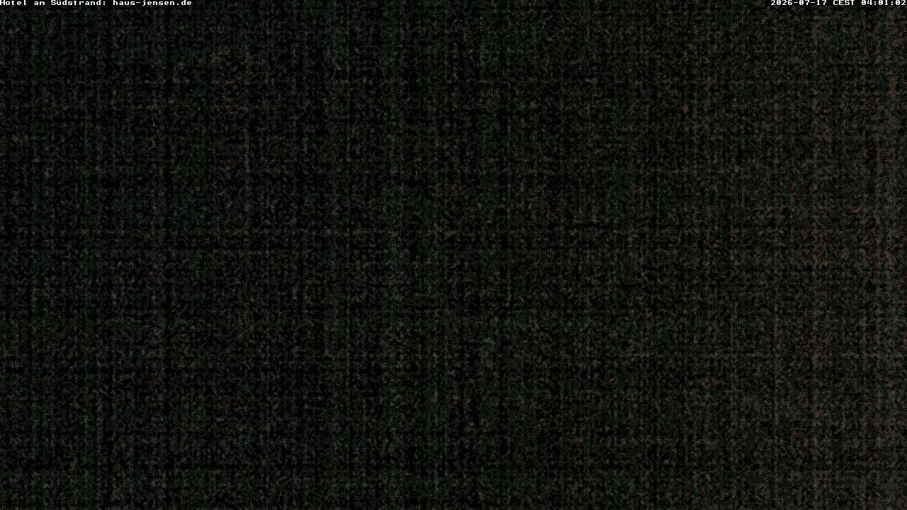 Archived image Webcam Föhr - Hotel Jensen