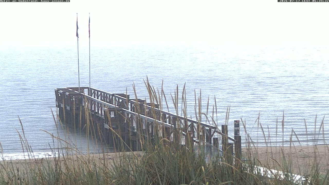 Archived image Webcam Föhr - Hotel Jensen