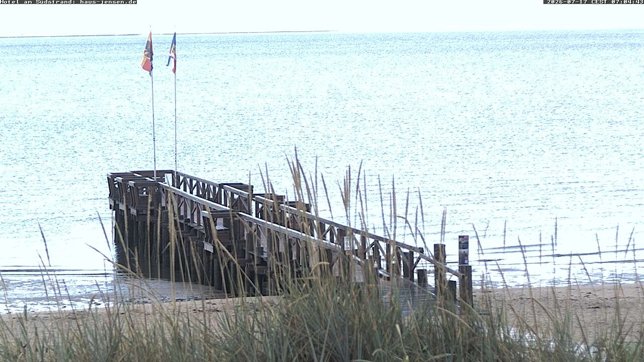 Archived image Webcam Föhr - Hotel Jensen