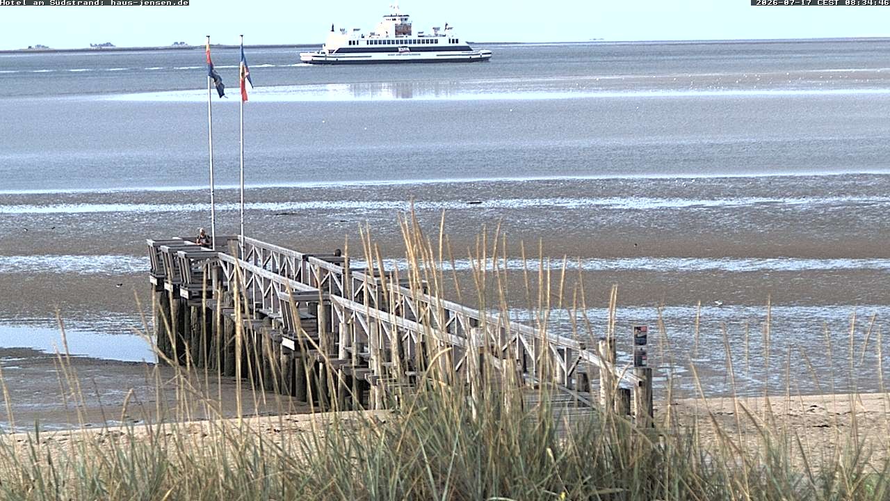Archived image Webcam Föhr - Hotel Jensen