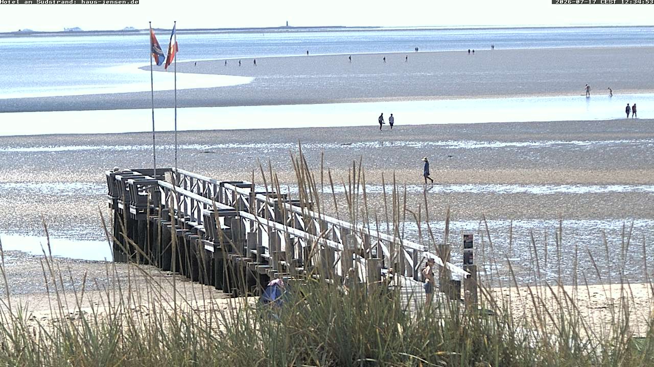 Archived image Webcam Föhr - Hotel Jensen