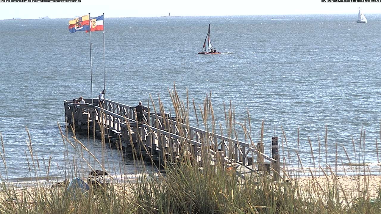 Archived image Webcam Föhr - Hotel Jensen