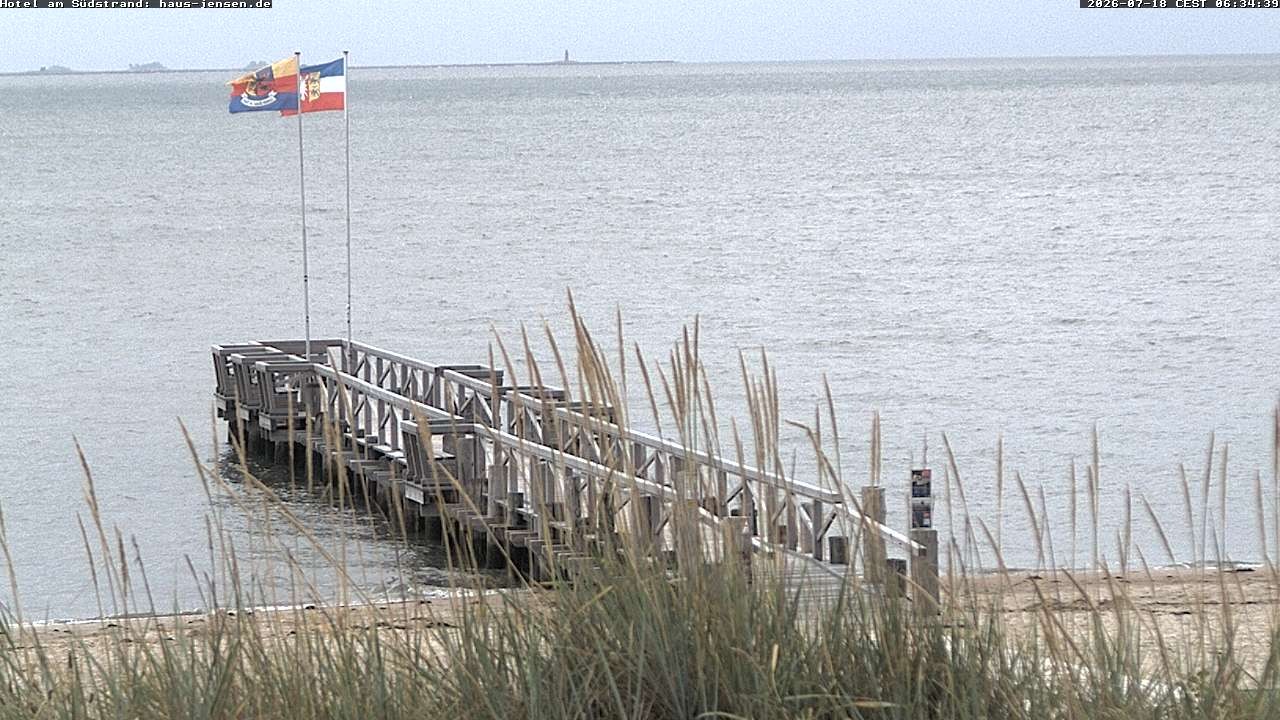 Archiv Foto Webcam Föhr: Wyk Südstrand